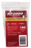 SLIP 2000 Rifle and Handgun Cleaning Patches .22/.223/5.56x45mm NATO 1" x 1" 180 Per Bag - 60947 SLIP 2000 Rifle and Handgun Cleaning Patches .22/.223/5.56x45mm NATO 1" x 1" 180 Per Bag - 60947