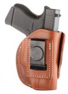 1791 Gunleather 4 Way Classic Brown Leather IWB/OWB For Glock 42/43; Keltech 380/P11; Ruger LCP; S&W Bodyguard; Sig P36 - 4WH2CBRR 1791 Gunleather 4 Way Classic Brown Leather IWB/OWB For Glock 42/43; Keltech 380/P11; Ruger LCP; S&W Bodyguard; Sig P36 - 4WH2CBRR