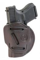 1791 Gunleather 4 Way Signature Brown Leather IWB/OWB For Glock 25-27/29/30/33/48; Ruger LC9/SR9c/SR10/SR22; Sig P225; - 4WH3SBRR 1791 Gunleather 4 Way Signature Brown Leather IWB/OWB For Glock 25-27/29/30/33/48; Ruger LC9/SR9c/SR10/SR22; Sig P225; - 4WH3SBRR