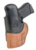 1791 Gunleather RCH Black w/Brown Trim Leather IWB 1911 3"/Ruger LC9 Right Hand - RCH3BLBR 1791 Gunleather RCH Black w/Brown Trim Leather IWB 1911 3"/Ruger LC9 Right Hand - RCH3BLBR