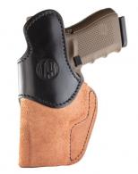 1791 Gunleather RCH Black w/Brown Trim Leather IWB Sprgfld XD-M/HK VP9SK Right Hand - RCH5BLBR 1791 Gunleather RCH Black w/Brown Trim Leather IWB Sprgfld XD-M/HK VP9SK Right Hand - RCH5BLBR