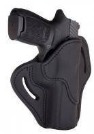 1791 Gunleather BH24SBLR BH2.4 Sig P320/Springfield XDM/Walther PPQ Black Leather - BH24SBLR