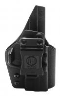 1791 Gunleather Tactical Kydex IWB S&W Shield Kydex Black - TACIWBSHIELDBLKR