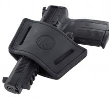 1791 Gunleather UIW Max Black Leather IWB/OWB Most Med & Lg Frames Right Hand - UIWXSBLA