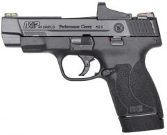 Smith & Wesson Performance Center Shield M2.0 .45 ACP 4" FO Sights 6+1/7+1 w/4 MOA Red Dot