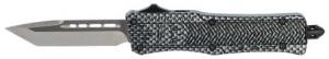 Cobra Tec Knives CTK-1 Small 2.75" Tanto Plain D2 Steel Carbon Fiber Aluminum Handle OTF