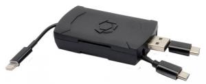 Stealth Cam QMCR 4-in-1 SD Card Reader Black - STCQMCR
