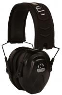 Walker's Razor Compact Electronic Muff Polymer 24 dB Over the Head Black Ear Cups with Black Headband & White Logo Yout - GWPCRPAS Walker's Razor Compact Electronic Muff Polymer 24 dB Over the Head Black Ear Cups with Black Headband & White Logo Yout - GWPCRPAS