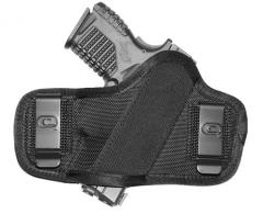 Crossfire Shooting Gear CRFCLPONSA1S2 The Clip-On OWB Black Ballistic Nylon Belt Clip Fits Subcompact 2-2.50" Barrel Ambidextrou - 220