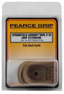 Pearce Grip Springfield Armory XD Grip Extension Springfield Armory XD Textured Polymer Flat Dark Earth - PGM2.45FDE Pearce Grip Springfield Armory XD Grip Extension Springfield Armory XD Textured Polymer Flat Dark Earth - PGM2.45FDE