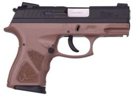 Taurus TH9 Compact 9mm 3.5" 13+1/17+1 Brown Frame/Black Slide - 1TH9C031B Taurus TH9 Compact 9mm 3.5" 13+1/17+1 Brown Frame/Black Slide - 1TH9C031B