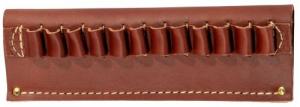 Hunter Company Cartridge Belt Slide Pistol 45 Cal 12 Rounds Chestnut Tan Leather 2" - 0545