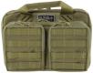 G*Outdoors Quad +2 Tactical Range Bag Tan 1000D Nylon 6 Handguns