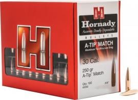 Hornady 3092 A-Tip Match 30 Cal .308 250 gr A-Tip Match 100 Per Box