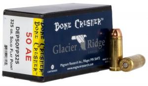 Magnum Research BoneCrusher 50 AE 325 gr Flat Point (FP) 20 Bx/ 10 Cs