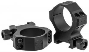 Sig Sauer Electro-Optics Alpha1 Hunting Rings Weaver 30mm High Black Matte - SOA10013