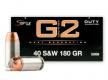 Speer Ammo 23999 Gold Dot G2 40 S&W 180 GR G2 20 Bx/ 10 Cs - 204