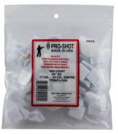 Pro-Shot Cleaning Patches 22 Cal-17 Cal Cotton 0.75" 1000 Per Bag - 3/4-1000 Pro-Shot Cleaning Patches 22 Cal-17 Cal Cotton 0.75" 1000 Per Bag - 3/4-1000