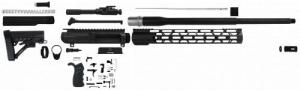 TacFire AR Build Kit Rifle 6.5 Creedmoor AR Platform Black Nitride