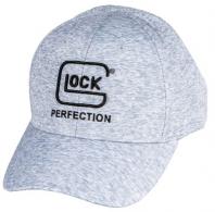 Glock Space Dye Hat Heather Gray Polyester Snapback - AS10072