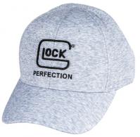 Glock Space Dye Solar Snapback Hat, Heather Gray, Embroidered Glock Perfection Logo - 137 Glock Space Dye Solar Snapback Hat, Heather Gray, Embroidered Glock Perfection Logo - 137