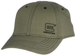 Glock 1986 Ripstop Hat Olive Cotton Velcro