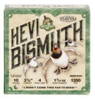 HEVI-Round Hevi-Bismuth Waterfowl 10 Gauge 3.5" 1 3/4 oz 4 Round 25 Bx/ 10 Cs - HS15504 HEVI-Round Hevi-Bismuth Waterfowl 10 Gauge 3.5" 1 3/4 oz 4 Round 25 Bx/ 10 Cs - HS15504