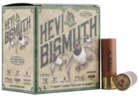 Hevi-Shot Hevi Bismuth #2 Non-Toxic Shot 12 Gauge Ammo 1 3/8 oz 25 Round Box - 14002 Hevi-Shot Hevi Bismuth #2 Non-Toxic Shot 12 Gauge Ammo 1 3/8 oz 25 Round Box - 14002