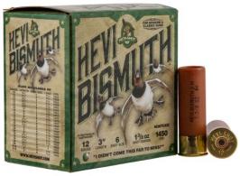 Hevi-Shot Hevi-Bismuth #6 Non-Toxic Shot 12 Gauge Ammo 1 3/8 oz 25 Round Box - 14006 Hevi-Shot Hevi-Bismuth #6 Non-Toxic Shot 12 Gauge Ammo 1 3/8 oz 25 Round Box - 14006