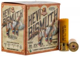 Hevi-Shot Hevi-Bismuth Upland #5 Non-Toxic Shot 20 Gauge Ammo 1 oz 25 Round Box - HS17715
