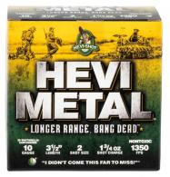 HEVI-Shot 37502 Hevi-Metal Longer Range 10 Gauge 3.5" 1 3/4 oz 2 Shot 25 Bx/ 10 Cs