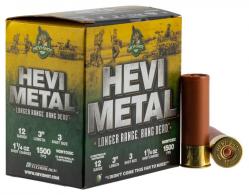 HEVI-Round 38003 Hevi-Metal Longer Range 12 GA 3" 1 1/4 oz #3 shot 25rd box - HS38003 HEVI-Round 38003 Hevi-Metal Longer Range 12 GA 3" 1 1/4 oz #3 shot 25rd box - HS38003