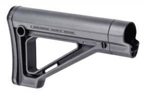 Magpul MOE Carbine Stock Fixed Stealth Gray Synthetic for AR15/M16/M4 with Mil-Spec Tubes - MAG480-GRY Magpul MOE Carbine Stock Fixed Stealth Gray Synthetic for AR15/M16/M4 with Mil-Spec Tubes - MAG480-GRY