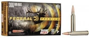 Federal 300 Winchester Mag 180 Grain Barnes Triple Shock X-B 20rd box - P300WP Federal 300 Winchester Mag 180 Grain Barnes Triple Shock X-B 20rd box - P300WP