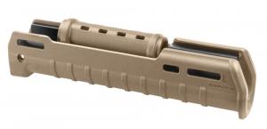 Magpul ZHUKOV-U Handguard Flat Dark Earth Polymer w/Aluminum Chassis 10.20" - MAG680-FDE