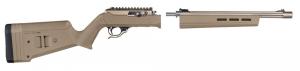 Magpul Hunter X-22 Stock Fixed w/Adj Comb FDE Synthetic for Ruger 10/22 Takedown - MAG760-FDE