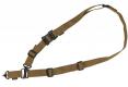 Magpul MS4 QDM Sling 1.25" W Adjustable Two-Point Coyote Nylon Webbing for Rifle