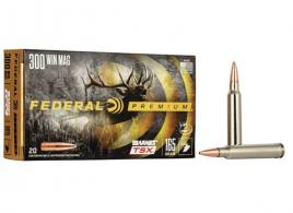 Federal Premium 300 Win Mag 165 Gr Barnes Triple-shock X - P300RUMS1