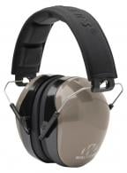 Walker's Pro Low Profile Muff Polymer 22 dB Folding Over the Head Flat Dark Earth Ear Cups with Black Headband Adult - GWPFPM1FDE