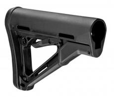 Magpul CTR Carbine Stock Black Synthetic for AR15/M16/M4 with Mil-Spec Tubes - MAG310-BLK