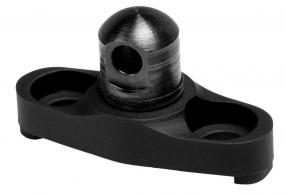 Grovtec US Inc Flanged Stud Mount M-LOK  Black Anodized 6061 Aluminum - GTSW112