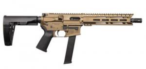 Diamondback DB9R 9mm Luger 10" 33+1 Burnt Bronze Black Magpul MOE Grip Gearhead Works Tailhook Mod2 Brace