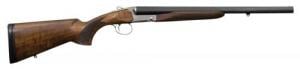 Charles Daly Chiappa 512T Coach Side by Side 12 Gauge 20" 2 3" Matte Blued, Fixed Checkered Stock Oil Walnut Right Hand