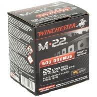 Winchester Ammo M-22 .22 LR  40gr LRN 500/bx