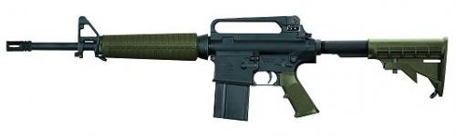 Armalite AR-10 A2 308 Win. Tactical Carbine/Black Fiberglass Sto