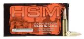 Main product image for HSM Match 223 Rem 90 gr Sierra MatchKing Hollow Point Boat-Tail 50 Bx/ 20 Cs