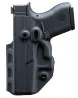 CRUCIAL CONCEALMENT Covert IWB Compatible with For Glock 43 Kydex Black