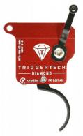 TriggerTech Diamond Without Bolt Release Single-Stage Traditional Curved Trigger - R7LSRB02TNC TriggerTech Diamond Without Bolt Release Single-Stage Traditional Curved Trigger - R7LSRB02TNC