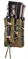 High Speed Gear TACO MOLLE X2RP Double Modular Rifle Magazine Pouch MultiCam Nylon w/Polymer Divider with Pistol Mag Po