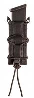 High Speed Gear TACO MOLLE Pistol Single Magazine Pouch Black Nylon w/Polymer Divider - 11PT00BK